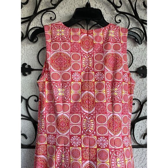 J McLaughlin Boho Cruise Sophia Dress - XS - Pink/ Yellow/ White - Picture 5 of 8